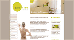 Desktop Screenshot of physiomedic-praxis.de