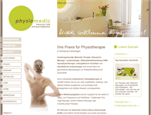 Tablet Screenshot of physiomedic-praxis.de